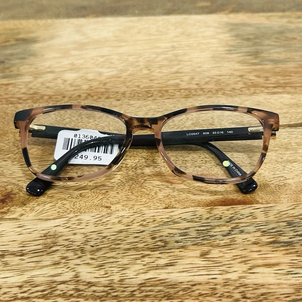 Lonchamp  5316 Rose tortoise Eyeglasses Frames Only L02647 609 53 16 140